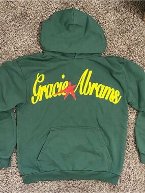 GRACIE ABRAMS FOREST GREEN HOODIE